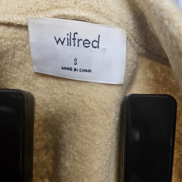 Aritzia Wilfred Yellow Brullon Wool Cardigan Size S - Picture 8 of 11